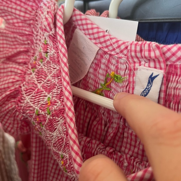 Pink Smocked Dress - Picture 3 of 3